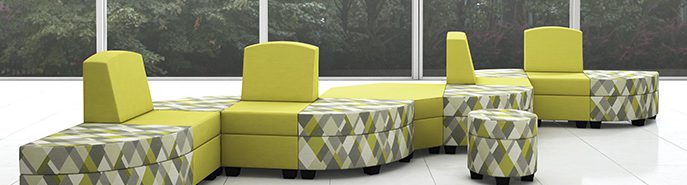 Photo of green seating
